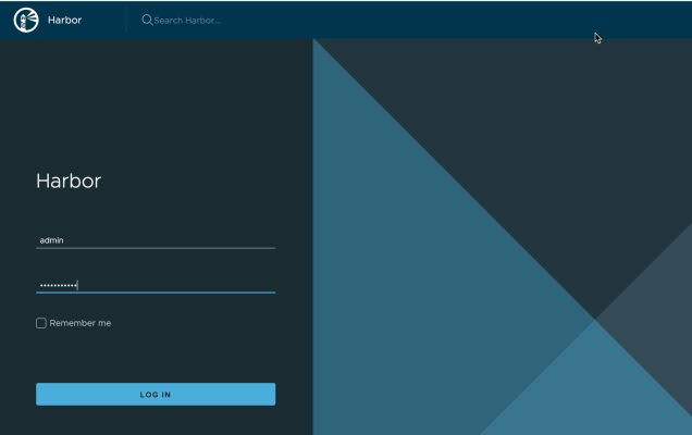 Harbor Web login