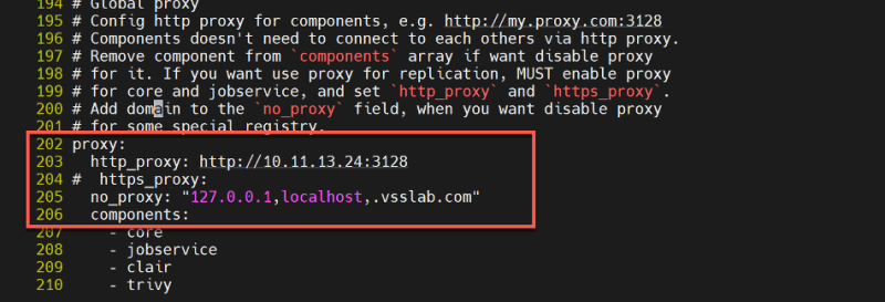 harbor proxy yml